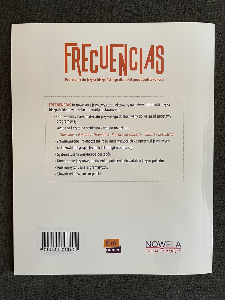 Frecuencias A 1.1 - podręcznik