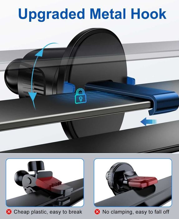 Beeasy Bezprzewodowa ładowarka samochodowa indukcyjna 15W iPhone