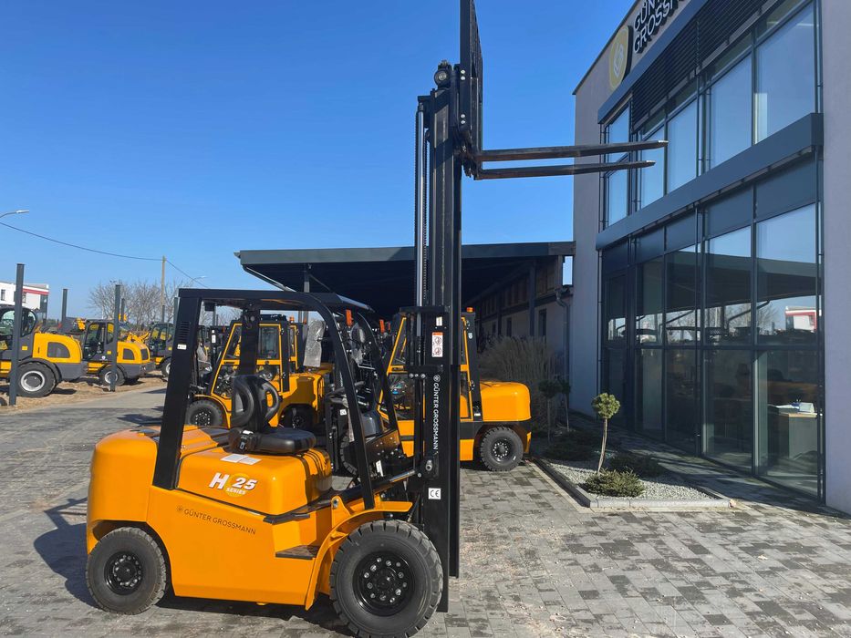 Wózek widłowy 2,5T Triplex Gunter Grossmann. Nowy
