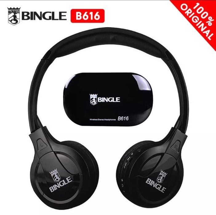 У НАЯВНОСТІ! Нові безпровідні навушники Bingle B616. Для металошукач