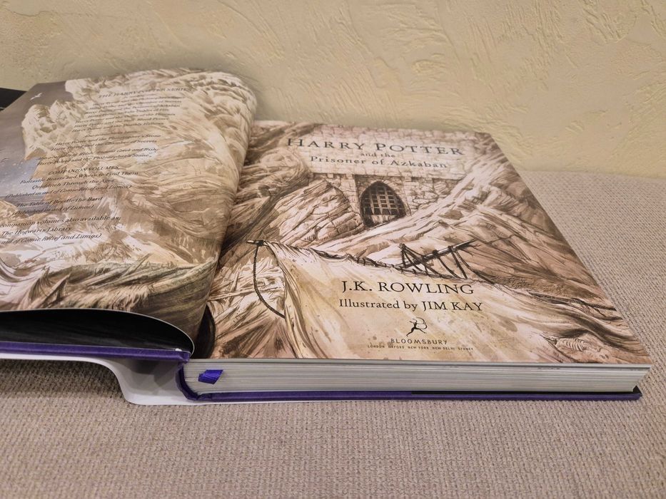 Harry Potter and the Prisoner of Azkaban illustrated edition Hardcover