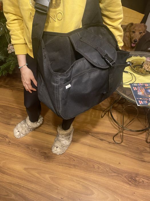 Torba dla psa czarna