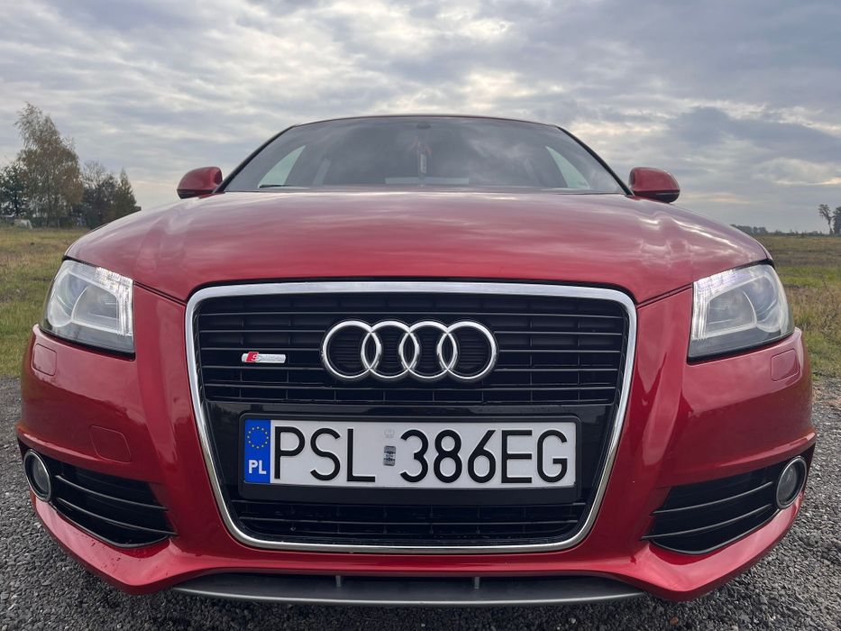 Audi A3 8P lift 2xS-Line, 1.6 MPI 102 konie, Automat, Niski przebieg