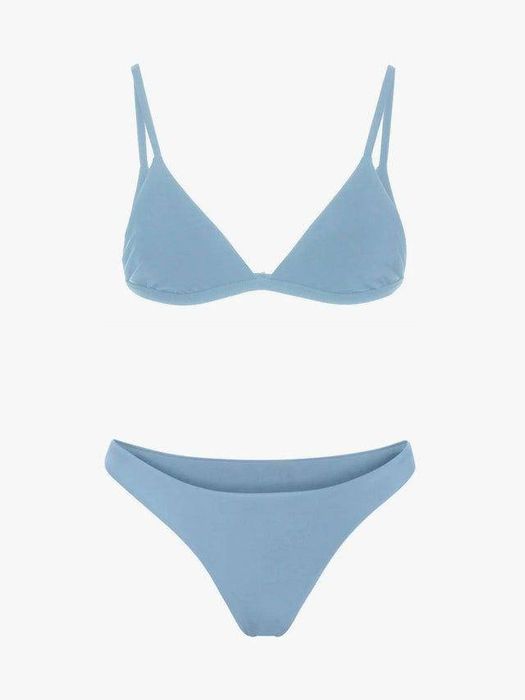 Купальник жіночий роздільний розмір S фірми SHEIN  блакитний