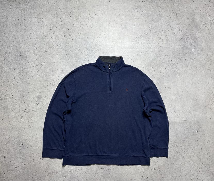 Polo Ralph Lauren Свитшот Свитер 1/4 Зип Оригинал Идеал XL-XXL 2XL