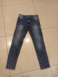 Spodnie jeansy dla chłopca, rozmiar 128 cm