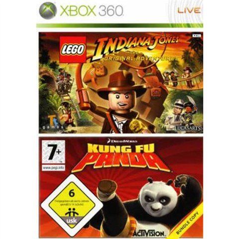 Lego Indiana Jones + Kung Fu Panda Xbox 360 Tomland.eu