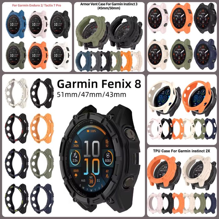 Захисний чохол для годинника Garmin Fenix Tactix Epix Instinct Enduro