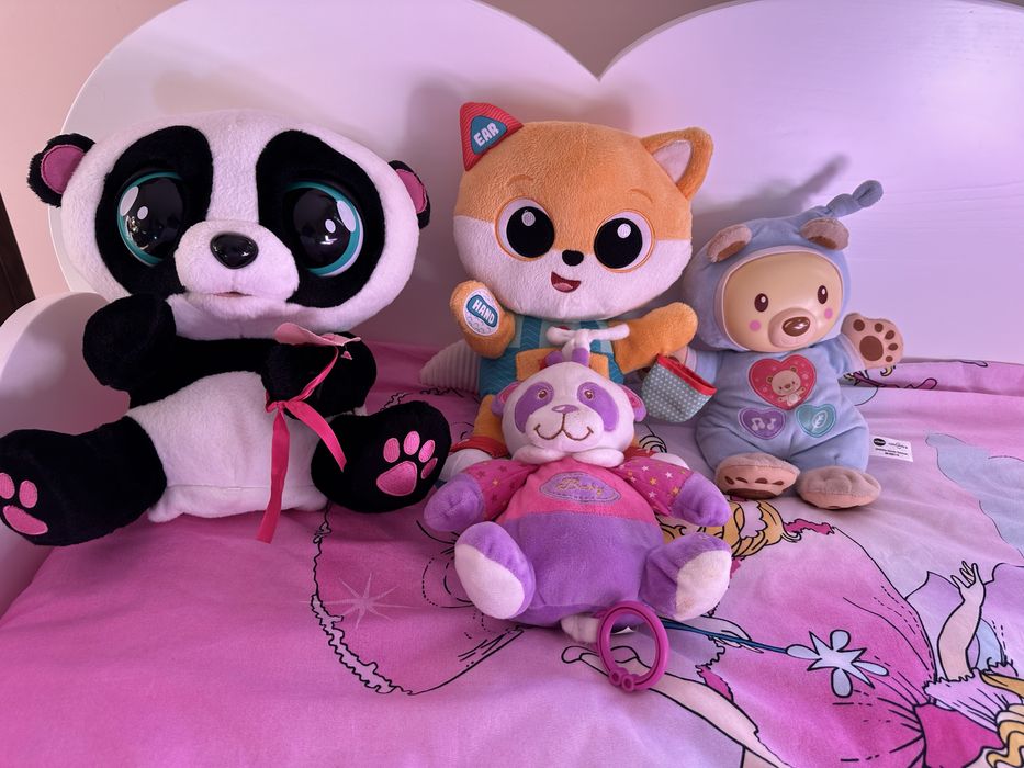 Bonecos “peluche” com musica