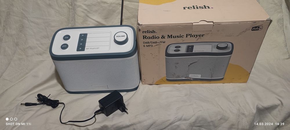 Relish Radio i przenośny odtwarzacz MP3 dla osób starszych