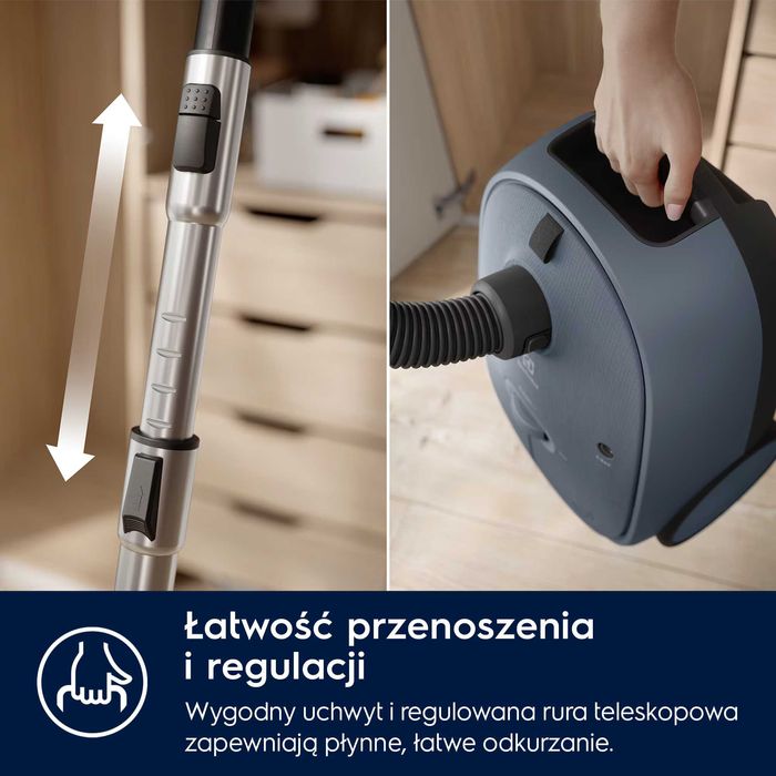 Odkurzacz Electrolux EB61C2DBP – jak nowy, użyty tylko raz!