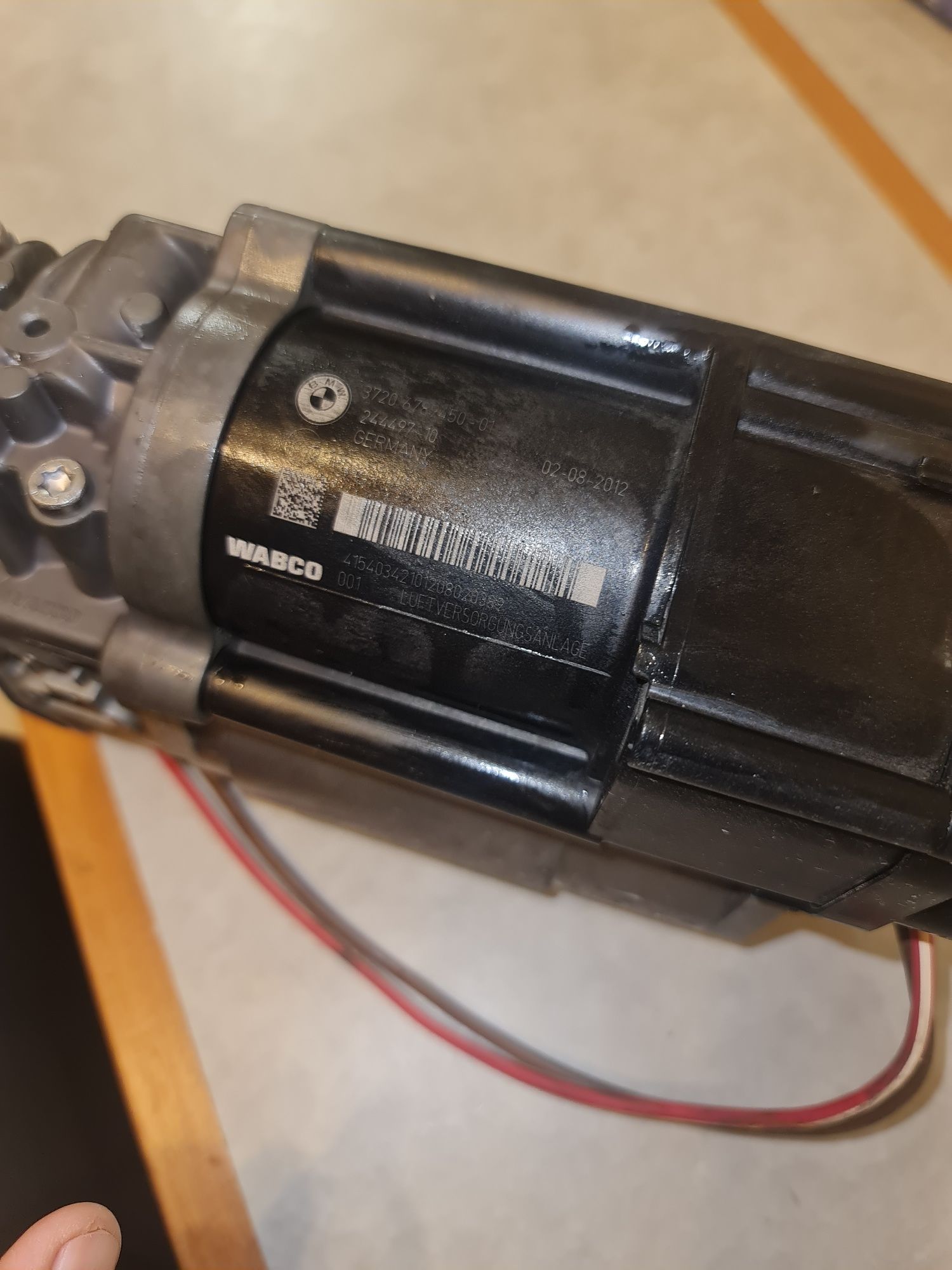 Kompresor pompa sprężarka zawieszenia bmw f11 f07 f01