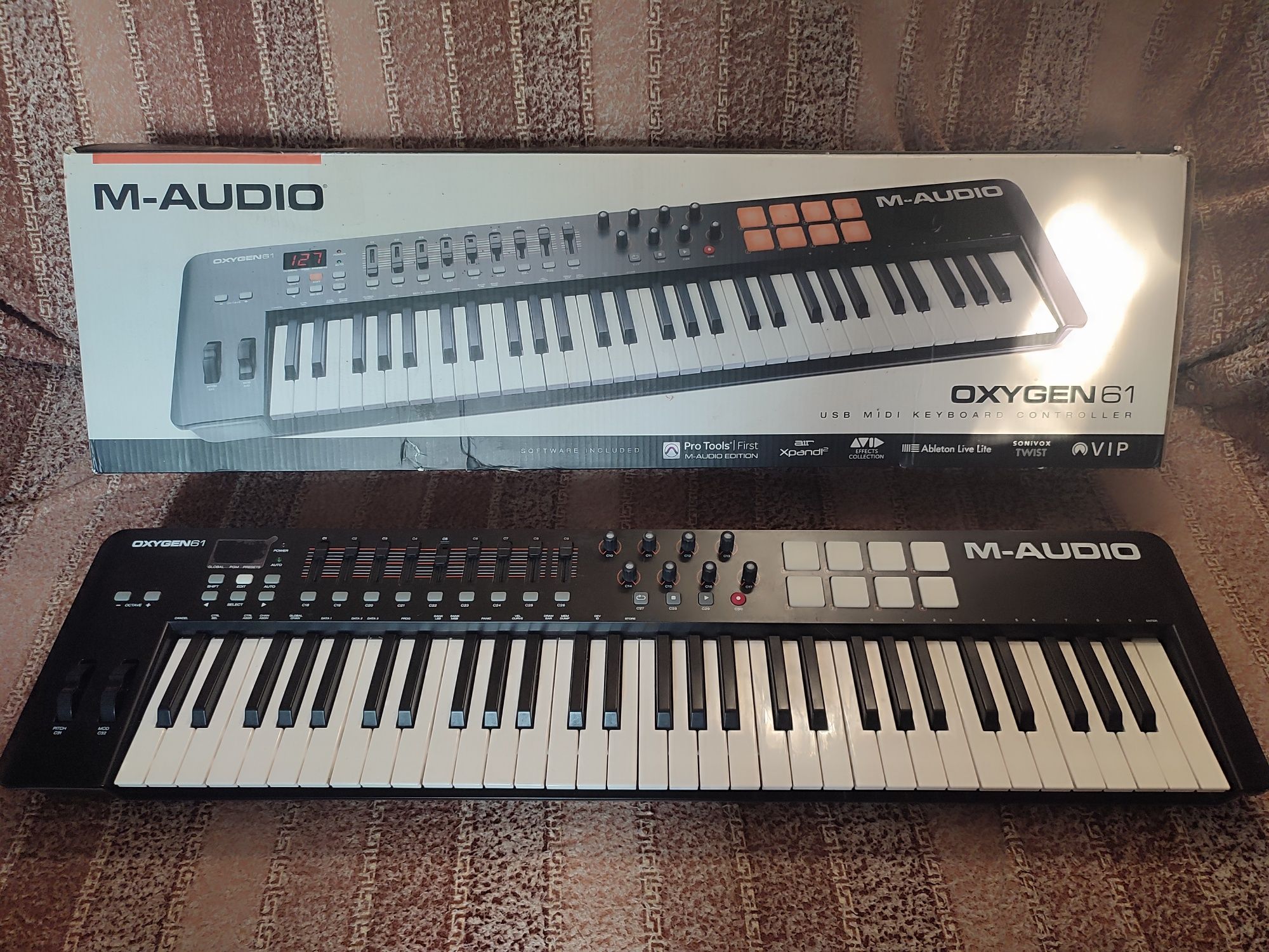 Midi-клавиатура M-AUDIO Oxygen 61