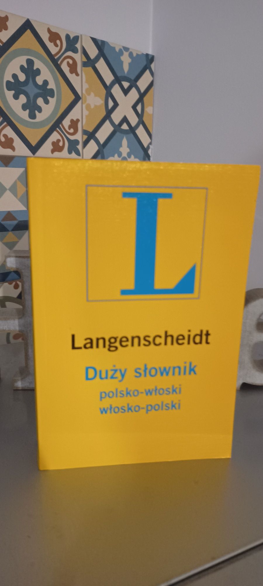 Duży Słownik Langenscheidt polsko-wloski włosko polski