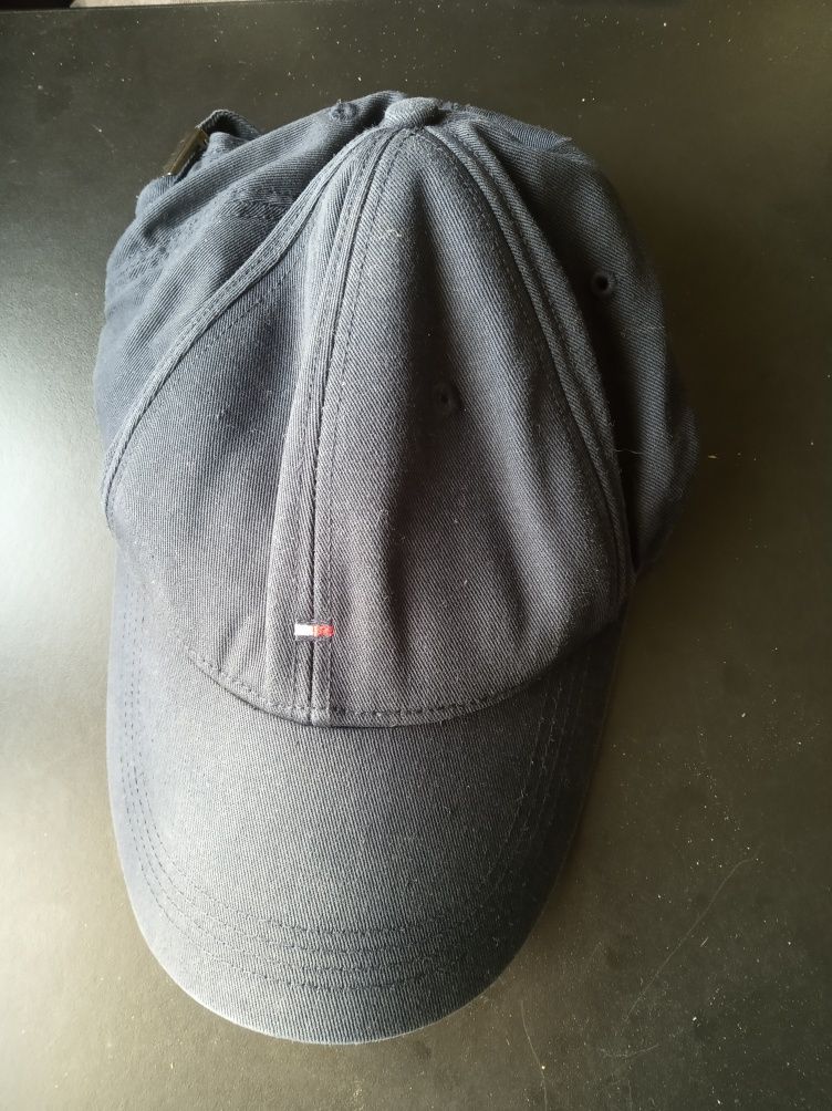 Czapka z daszkiem TH Tommy Hilfiger granatowa