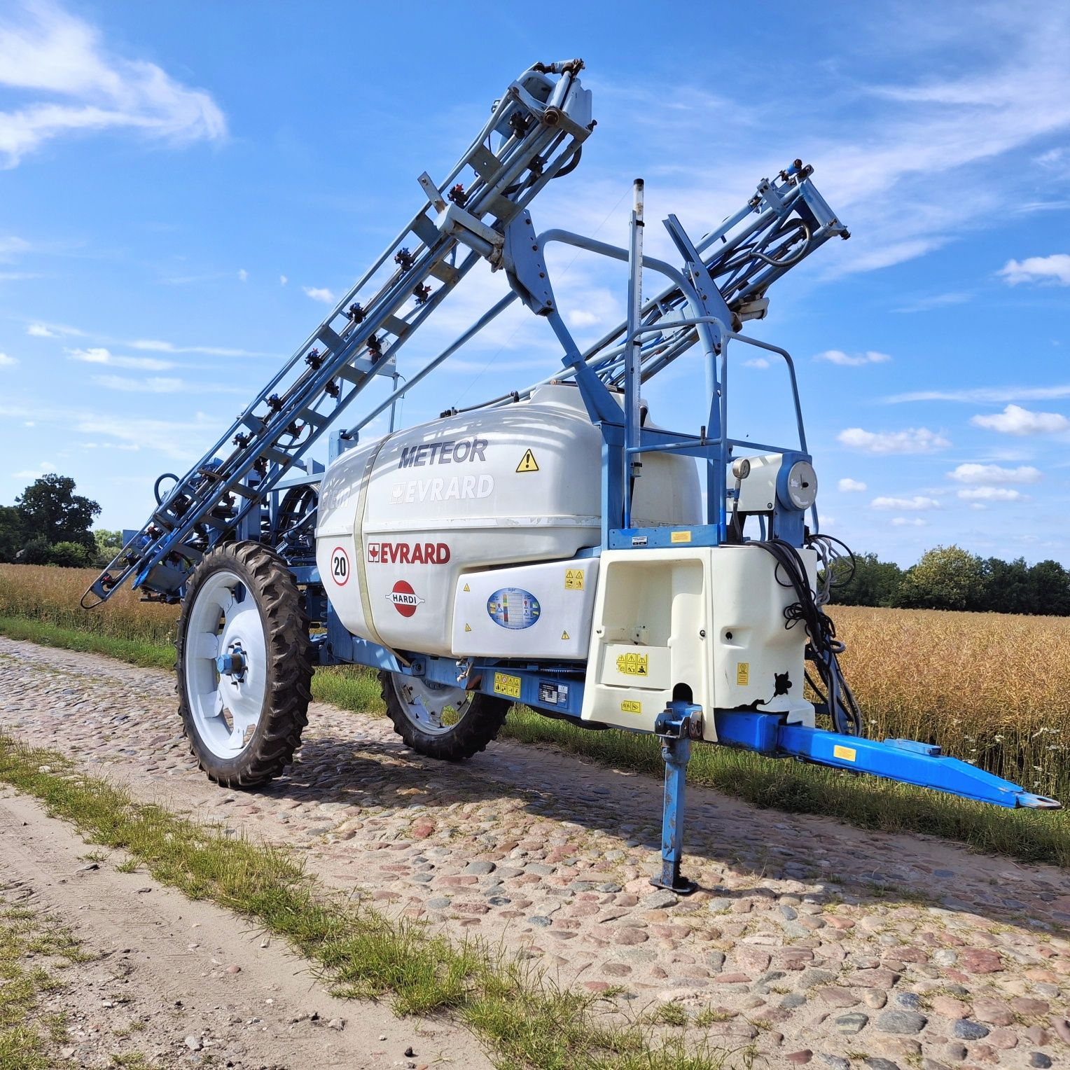 Opryskiwacz Hardi Evrard Meteor 3400l 24/21m Miękka Oś stan BDB !!!