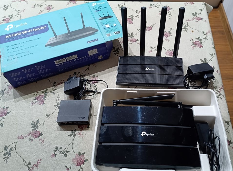 Easymesh AC1900 - tandem do BACKHAUL 1Gb Ethernet - Tplink Archer