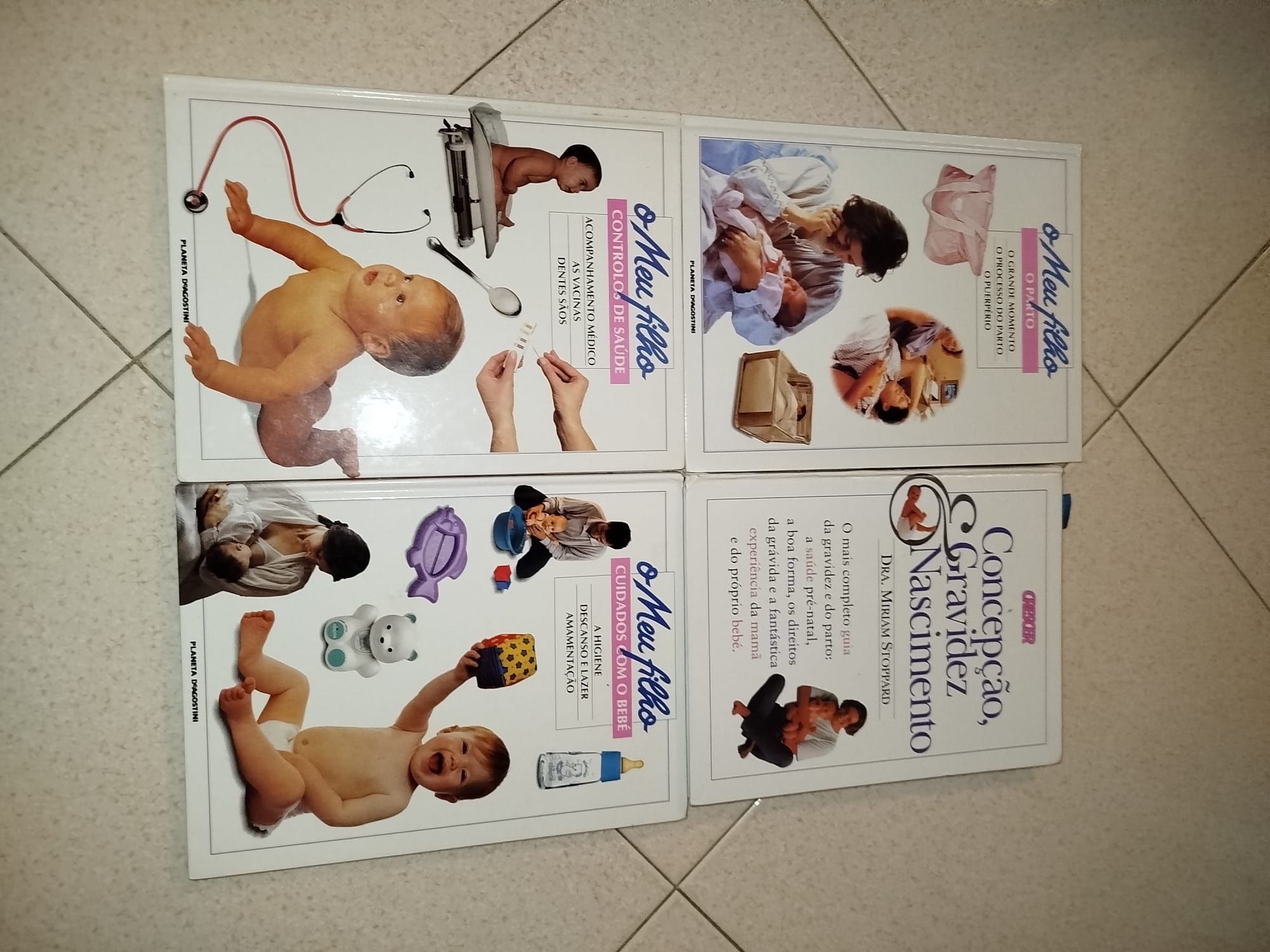 Coleção livros maternidade "O meu filho"