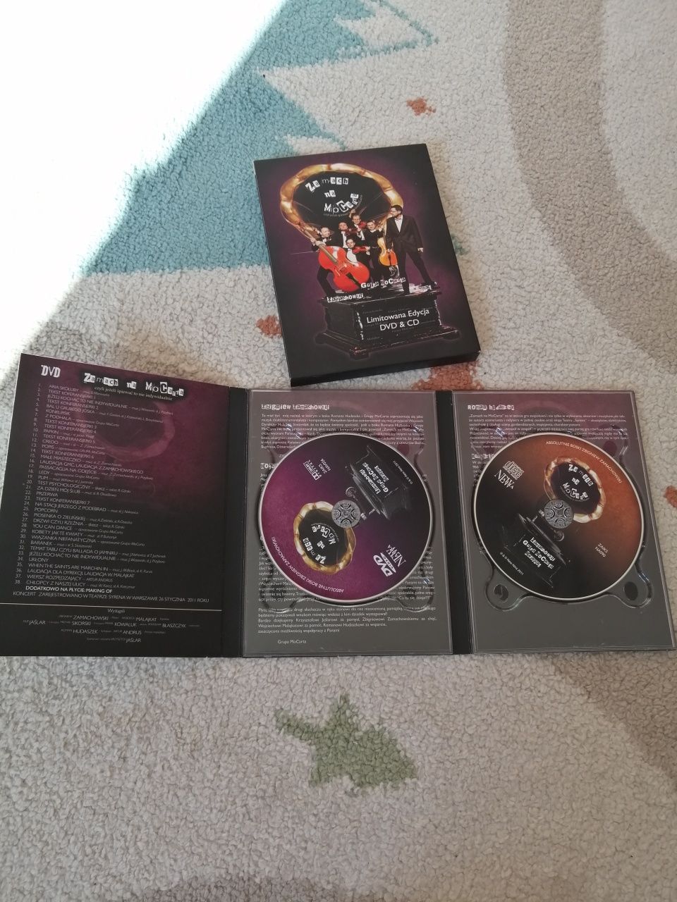 Płyta CD i dvd Zamach na Mocarta