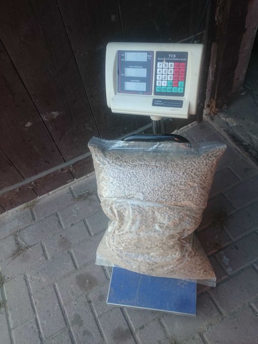 Pellet drewniany sciółka dla kotów gryzoni gadów ptaków 5 kg