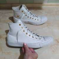 Кеды Converse Chuck Taylor All Star White Goldchrome Hi.Оригинал