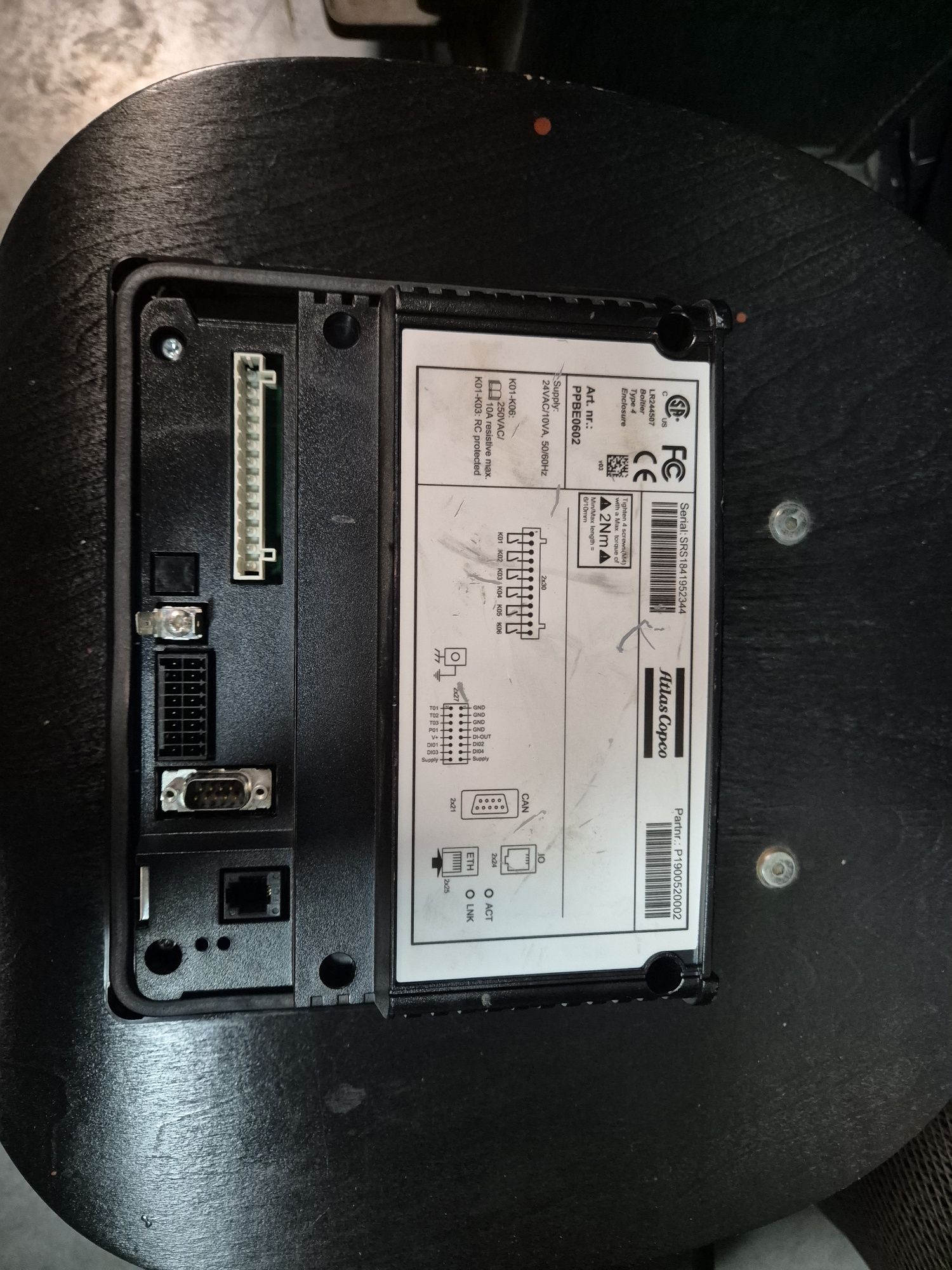 Sterownik Atlas Copco Elektronikon – Panel Sterowania do Kompresora