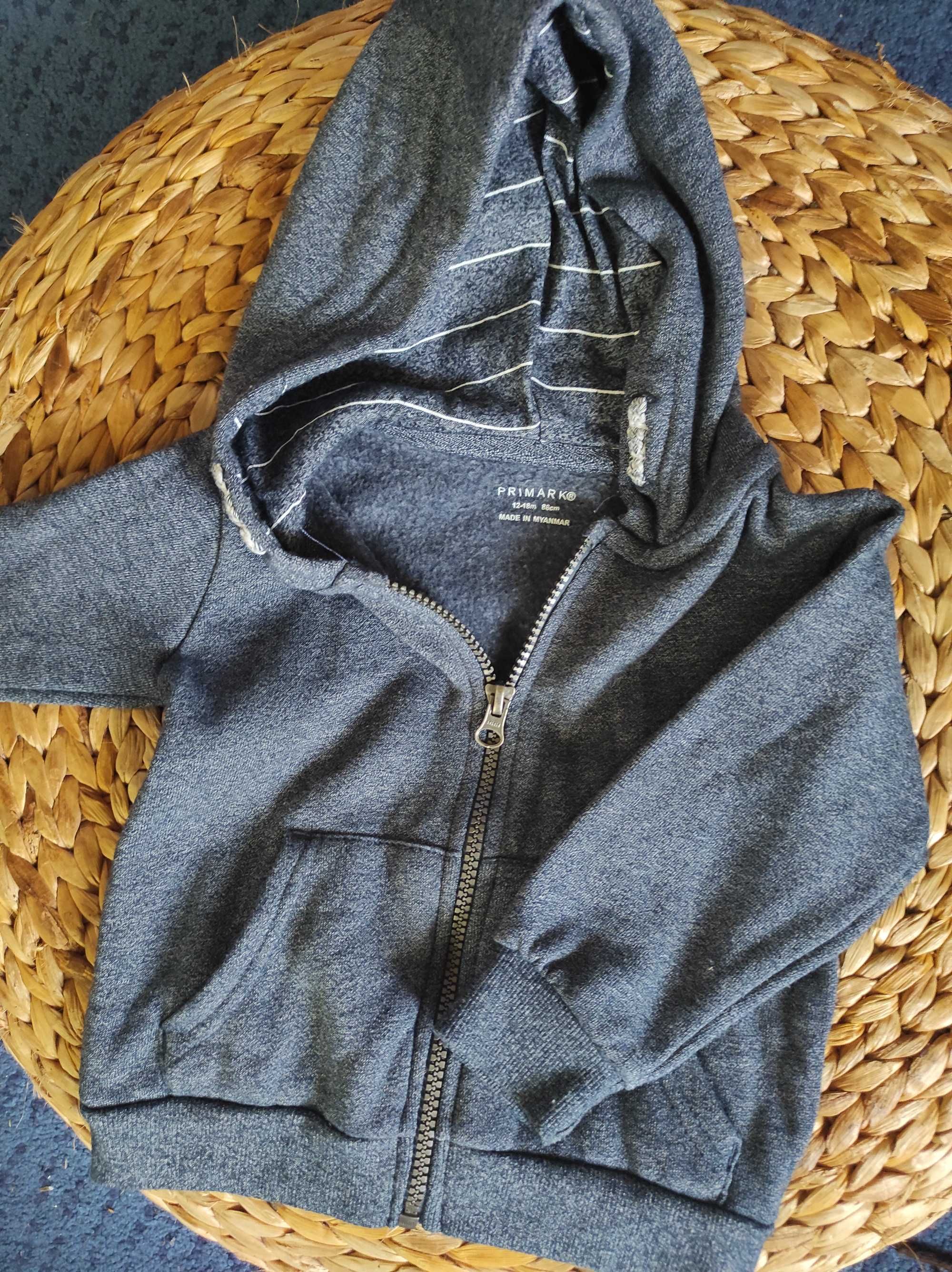 Casaco azul com capuz Primark