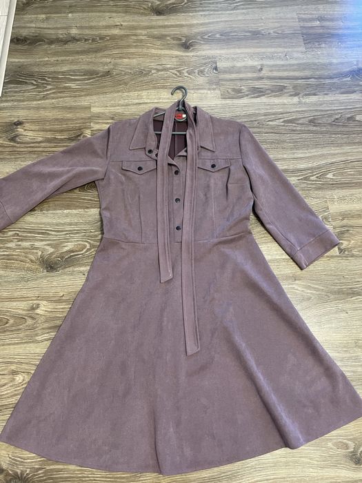 Нова велветова сукня в фволетовому кольорі