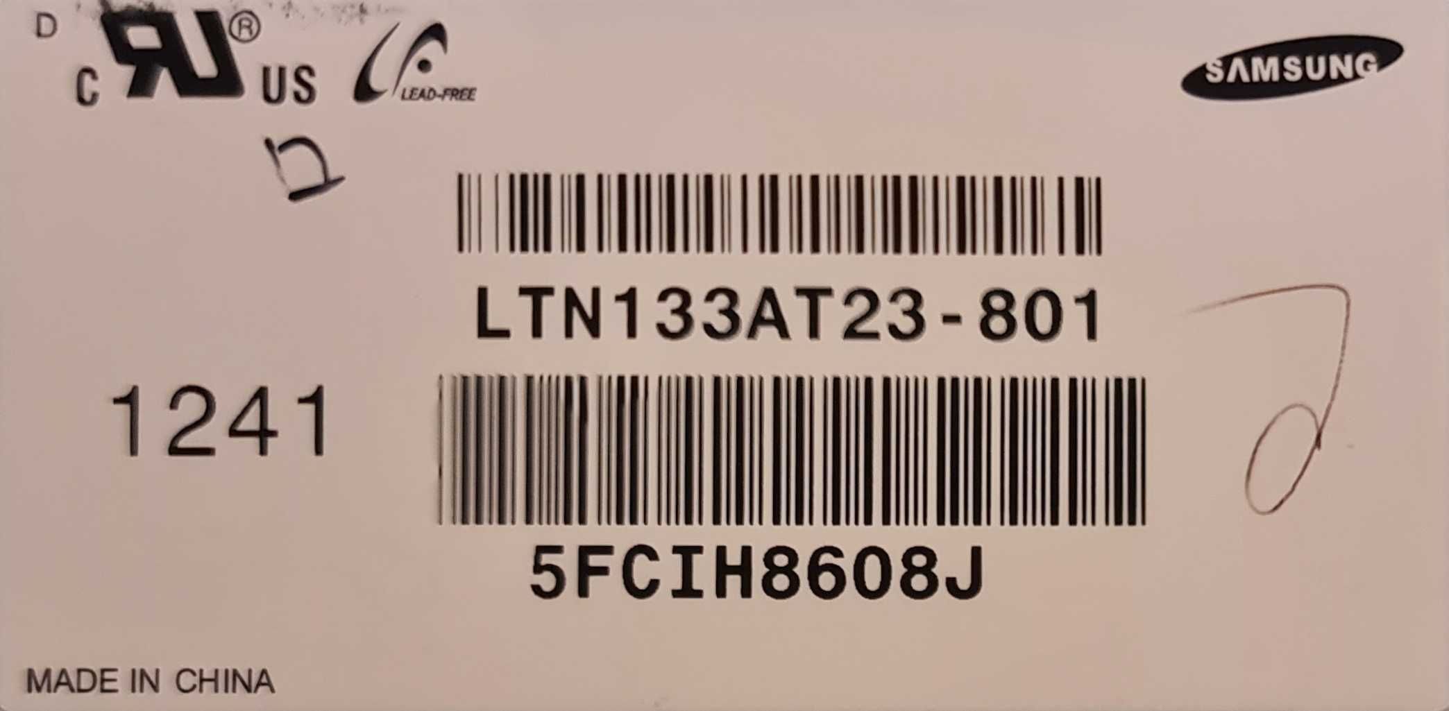 Matryca Samsung NP530 LTN133AT23-801