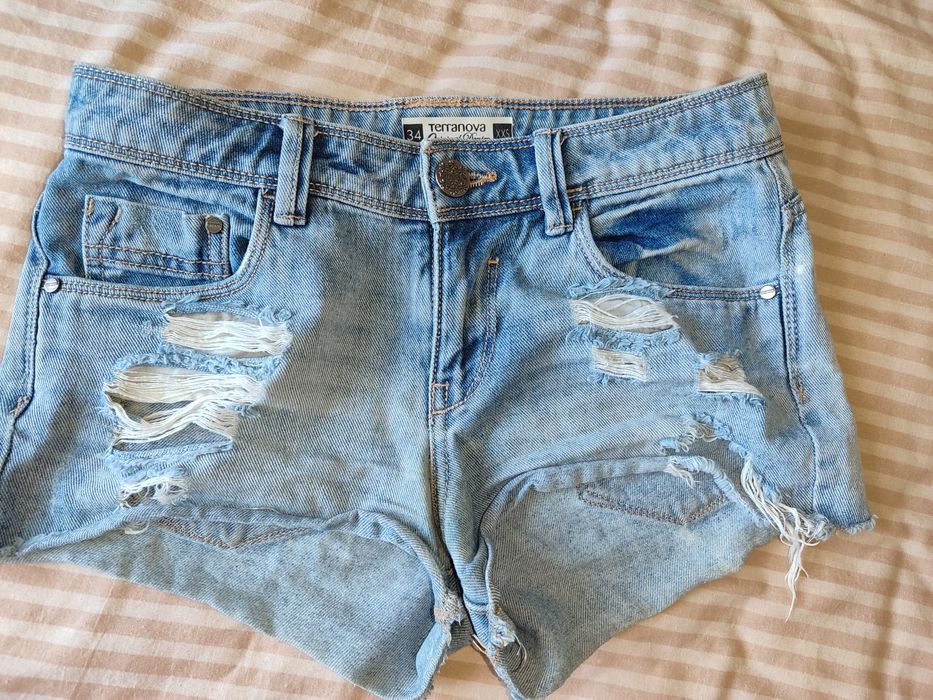 Джинсові шорти 34 розмір