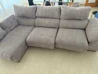 Sofá 3 lugares com chaise longue, 3metros