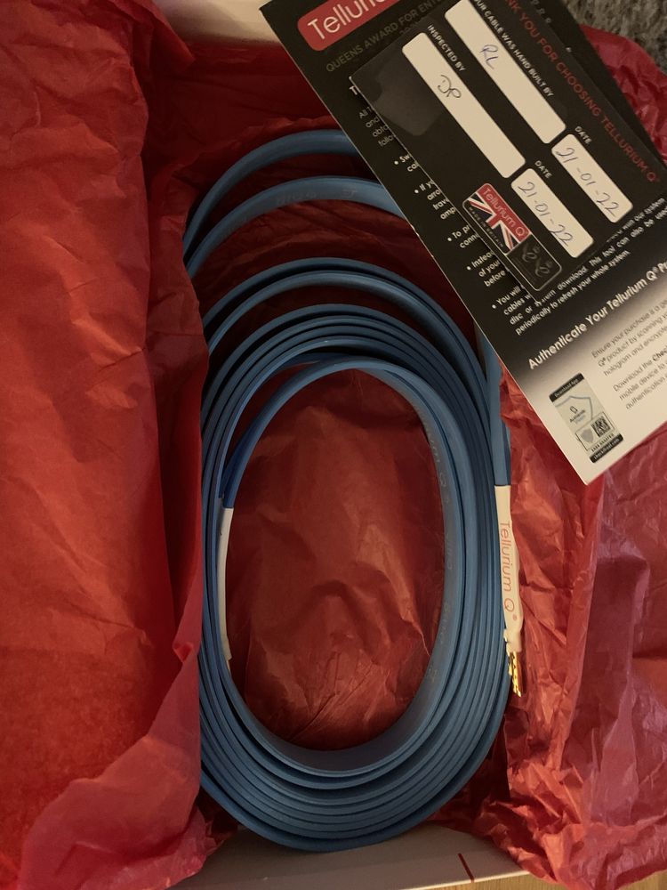 Kabel glosnikowy Tellurium Ultra Blue II