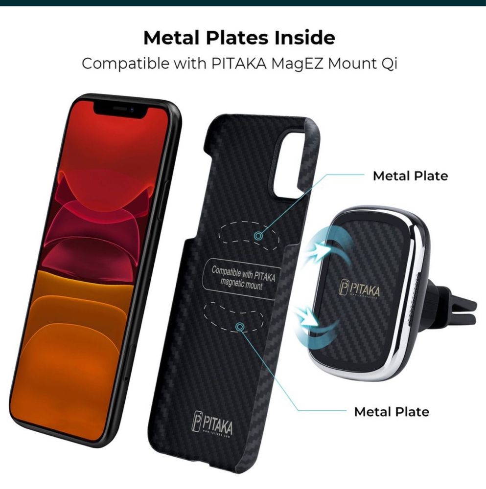 Чехол pitaka iphone 11 и держатель
