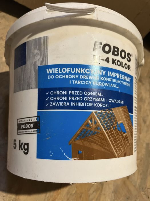 Sprzedam fobos impregrnat do drewna 5kg