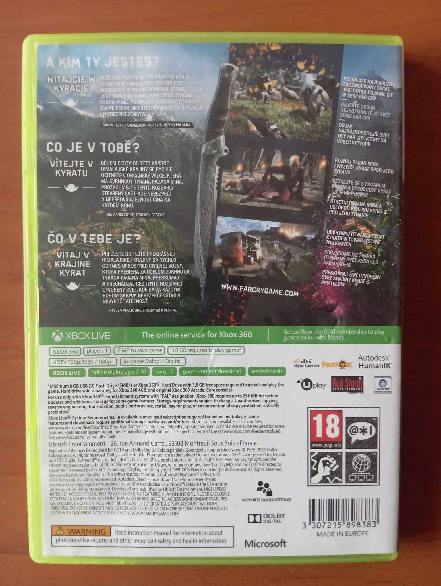 Gra na Xbox 360 - Far Cry 4