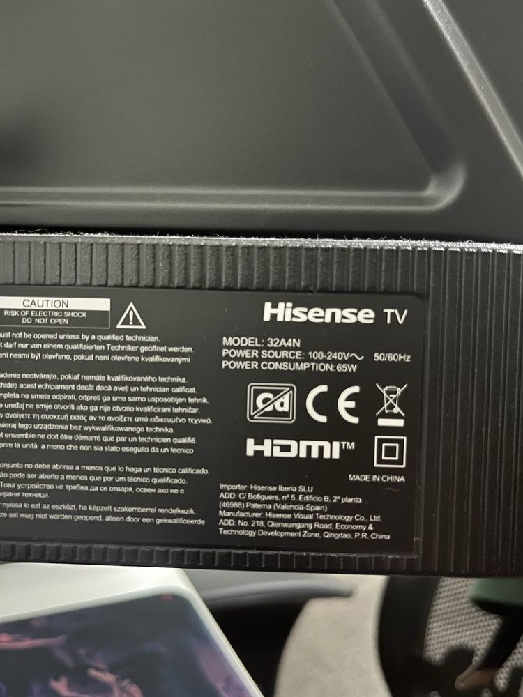 Smart TV Hisense 32 - 32A4N