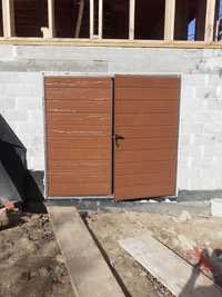 brama garażowa uchylna, dwuskrzydłowa PRODUCENT