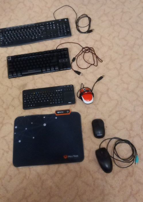 Продам клавиатуры и мышки