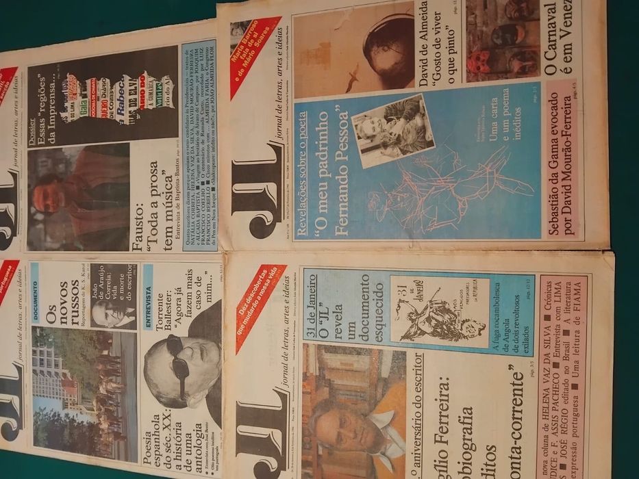 JL - Jornal de Letras, Artes e Ideias 1986