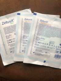 Opatrunki Zetuvit Plus (1 szt) i Zetuvit Plus Border (2 szt)