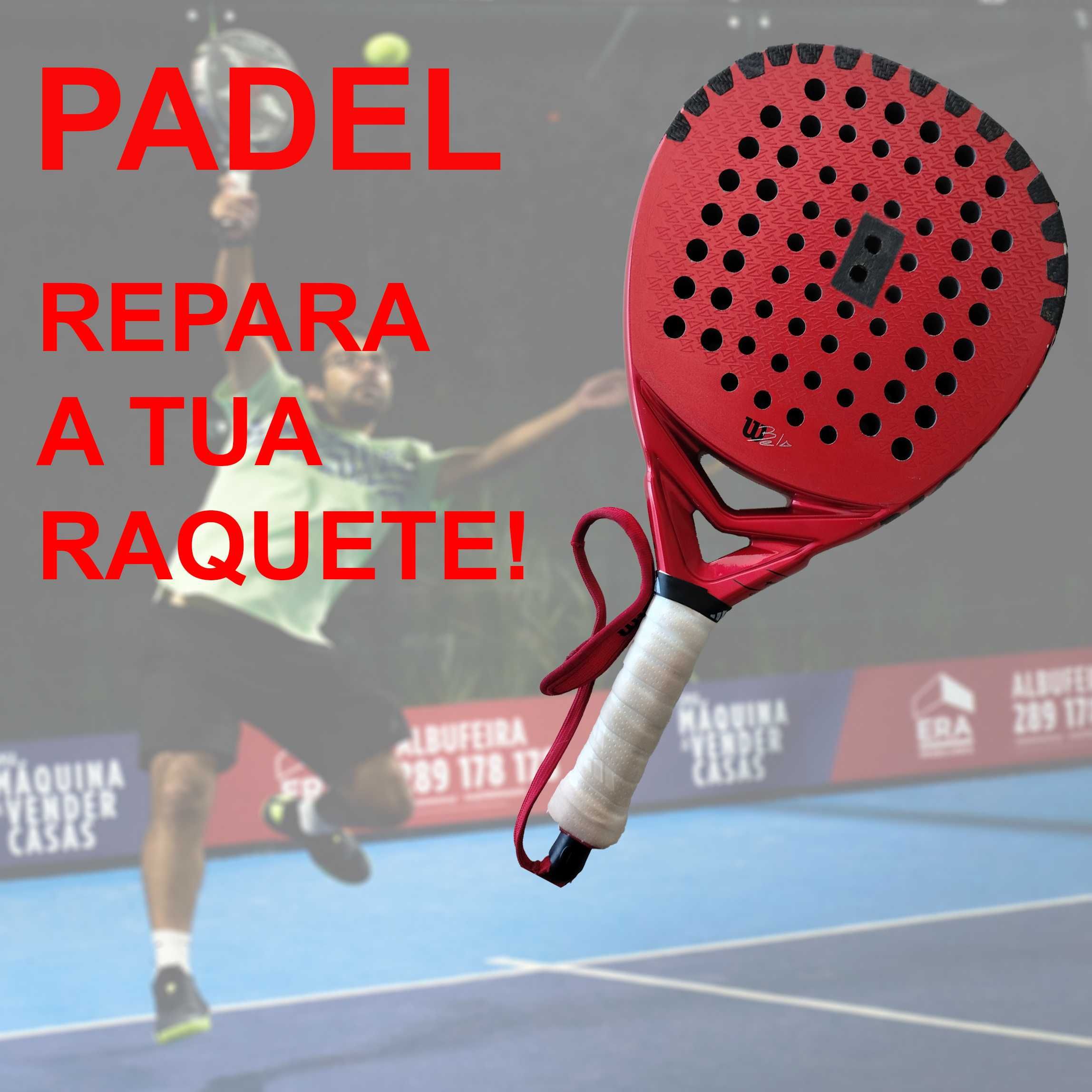 reparação de raquetes de Padel em Carbono