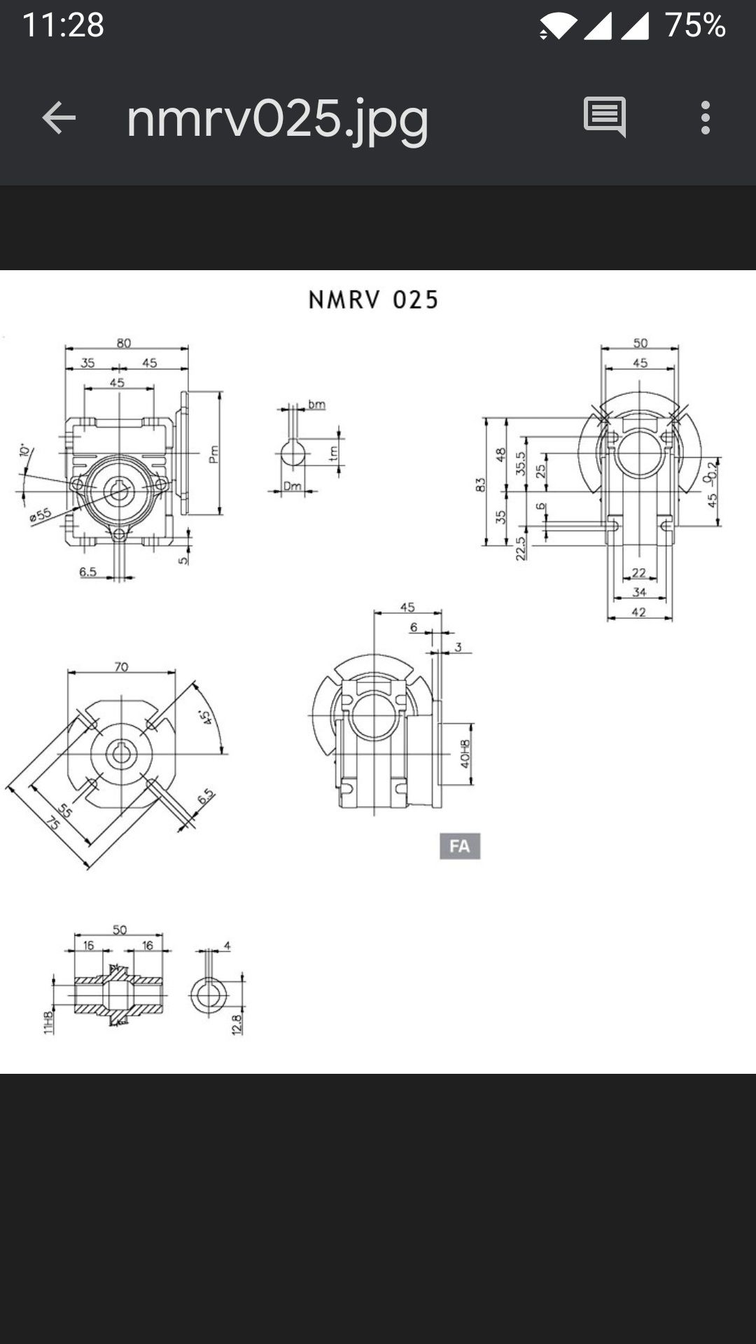 Редуктор черв'ячний RDVM 025 ( NMRV CMRV PMRV )