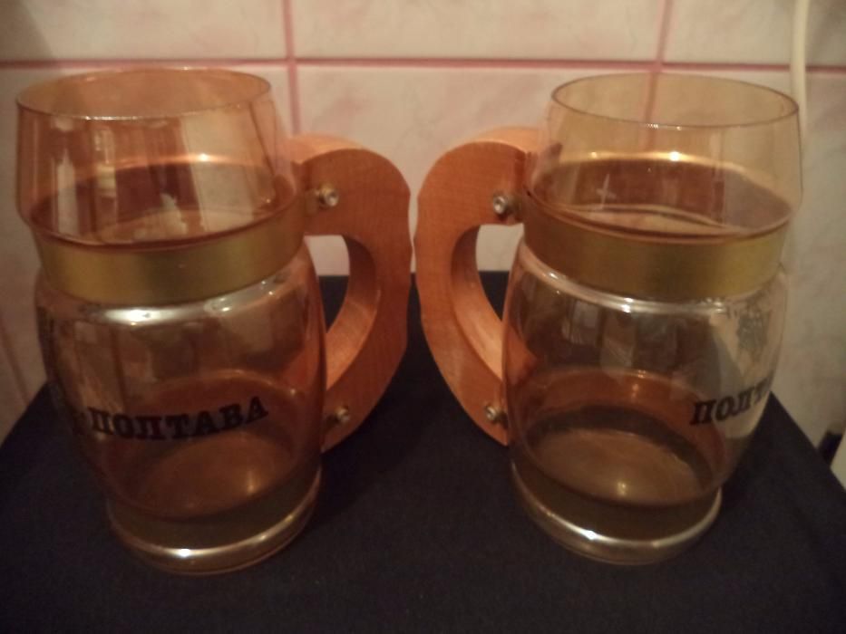 Бокалы для пива СССР- 4 шт.