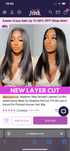 Glueless Wig Peruca sem cola - Semi Nova 100% humano