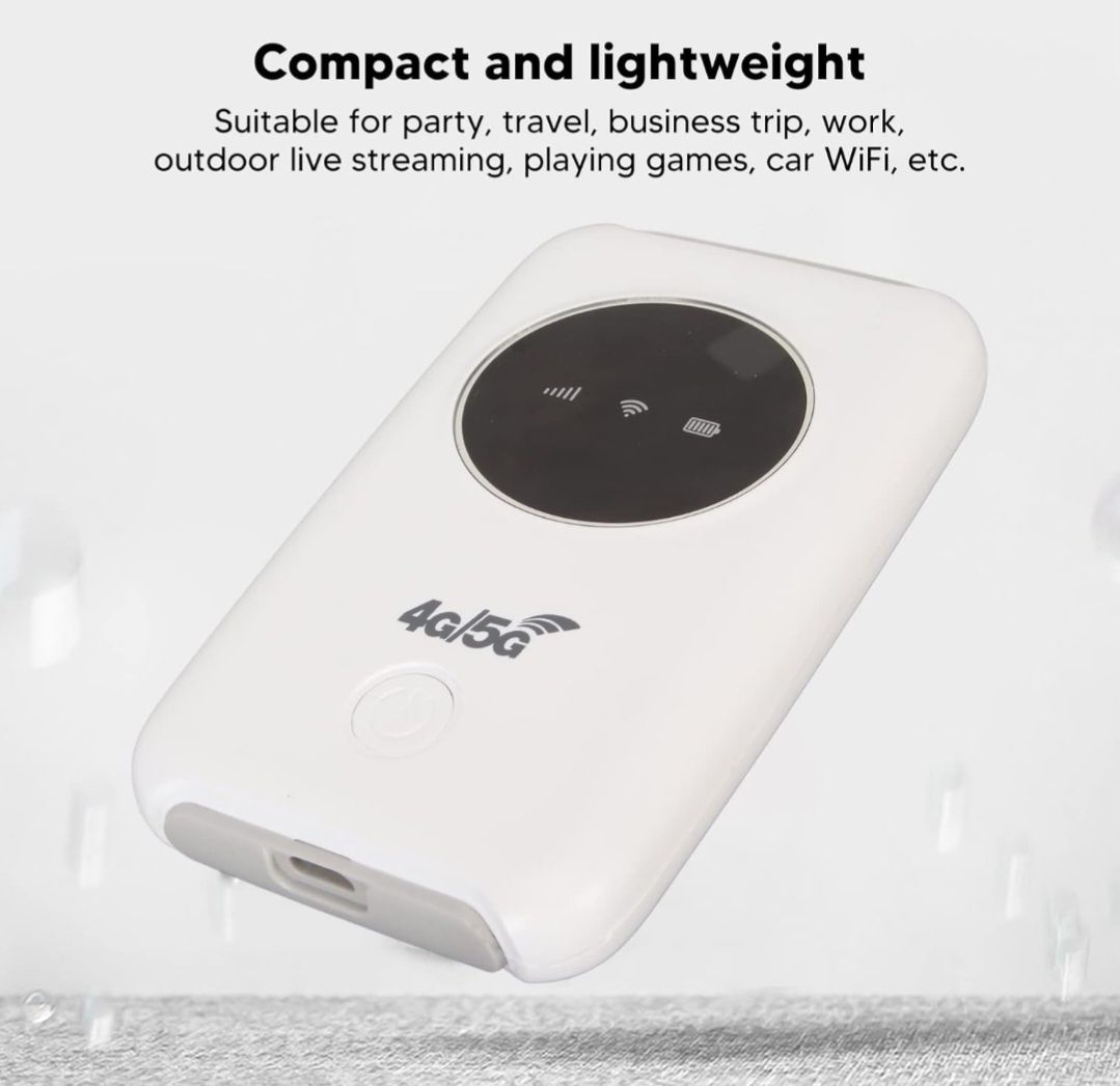 Cuifati Przenośny Router Wi-Fi Modem WiFi