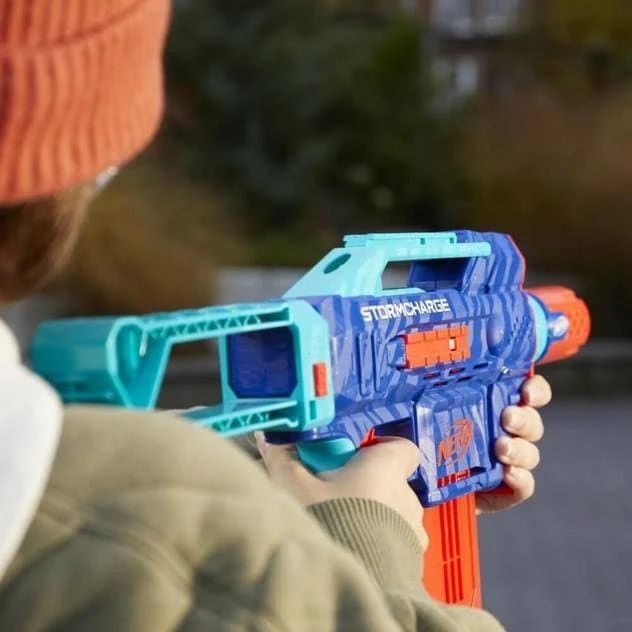 Pistolet Nerf Elite 2.0 Automatyczny Stormcharge 4w1 20 Strzałek +10 W
