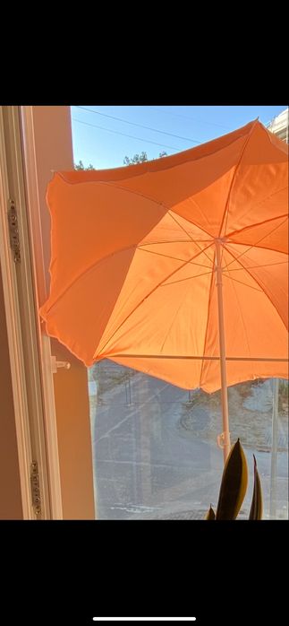 Chapéu de sol laranja KASA