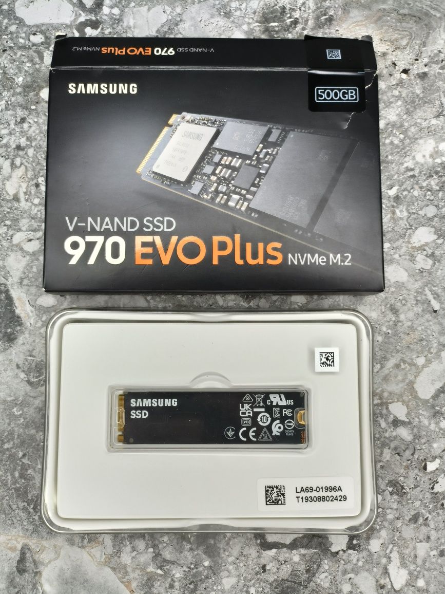 SSD m2 nvme Samsung 970 EVO Plus 512 gb