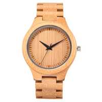 Zegarek męski bambusowy kwarcowy Bamboo Watch Series