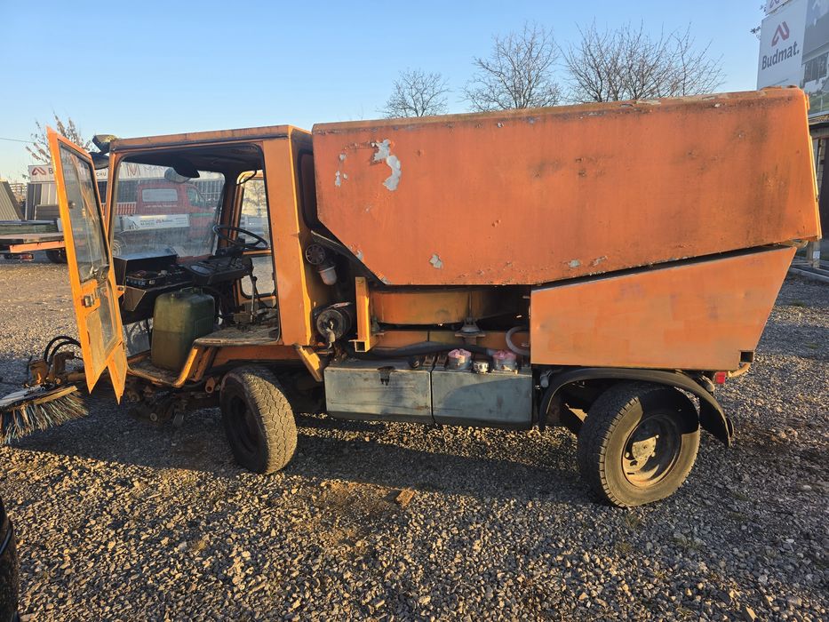 Ladog dwie osie skrętne 4x4 hydrostat platforma sadownicza kombajn